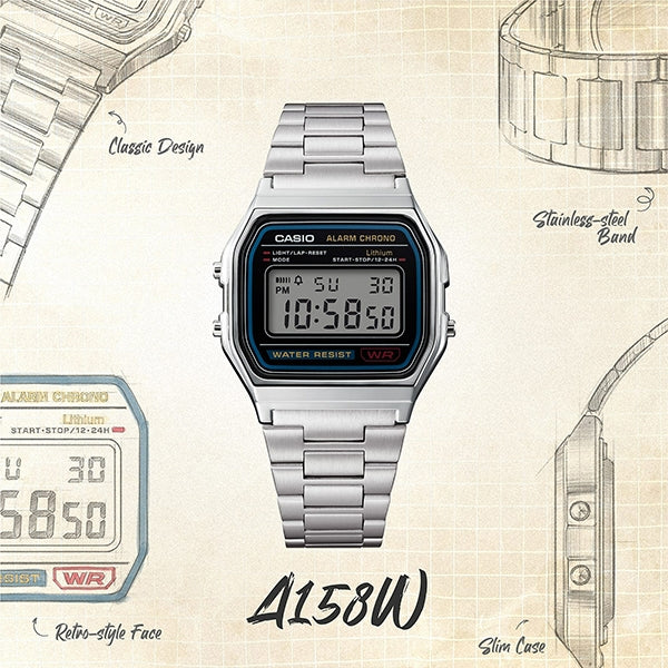Casio A158W